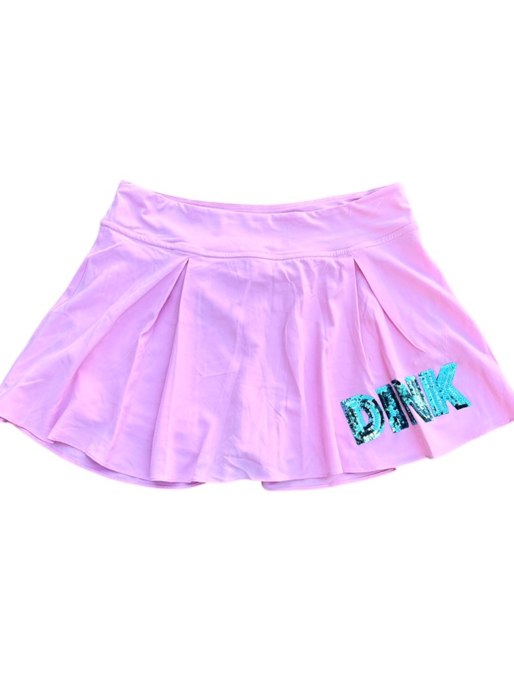 EUC Judith March Sequined D.I.N.K. Skort Pink Size Large